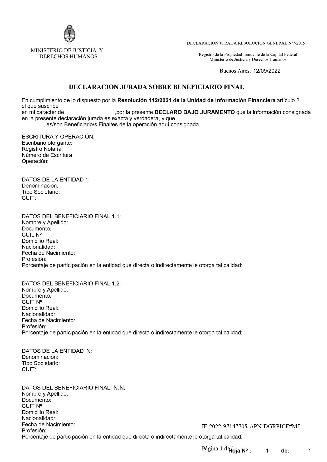 Transmisi N Del Dominio Informaci N De Los Beneficiarios Finales