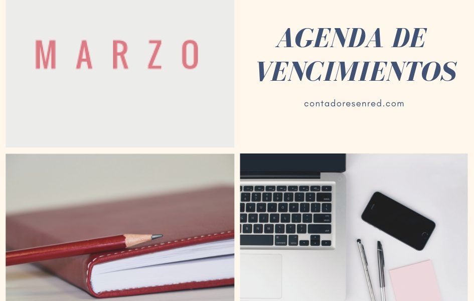 agenda vencimientos 3-2019