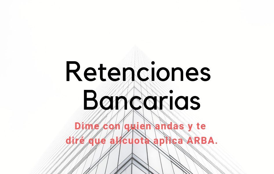 retenciones bancarias ARBA