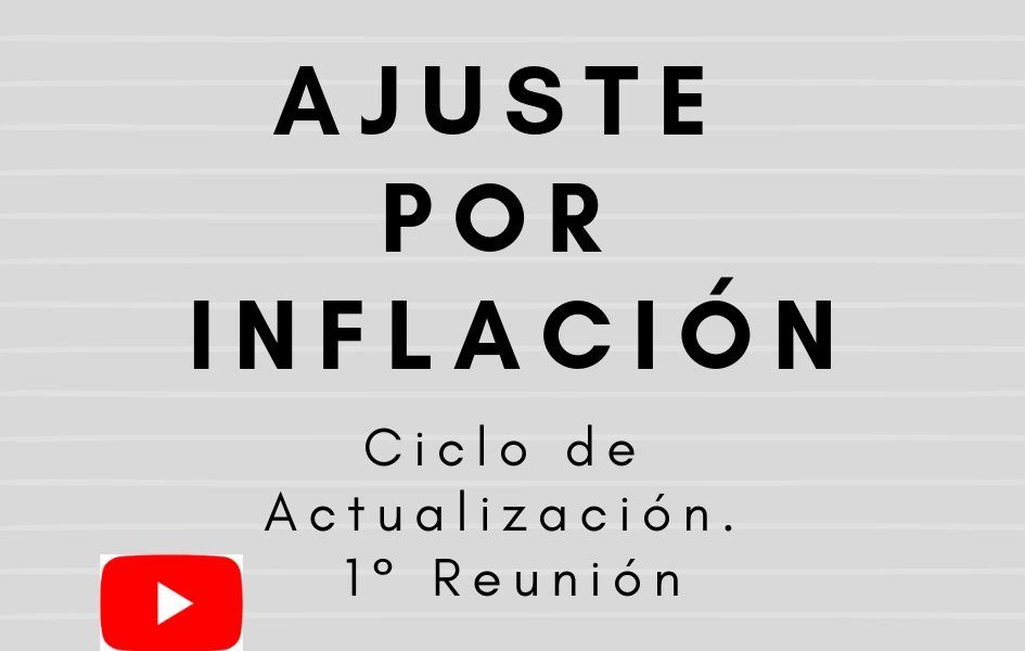 ajuste por inflación actualización