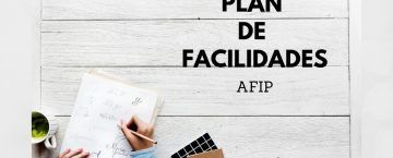 PLAN DE FACILIDADES AFIP