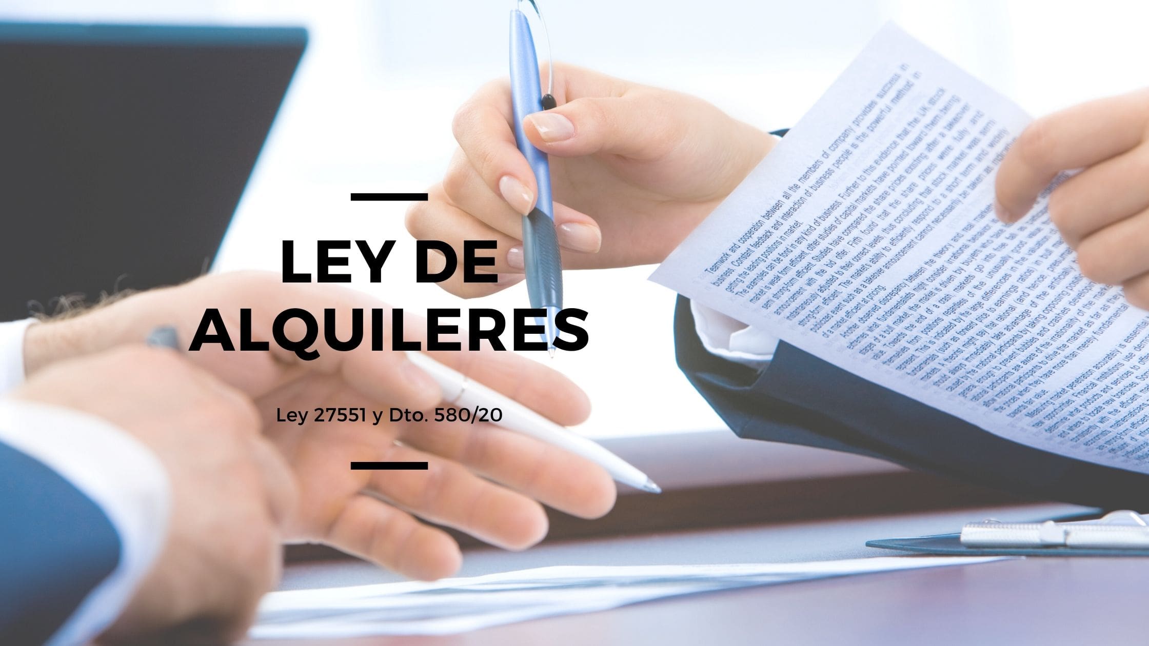 Nueva Ley De Alquileres 27551 Y El Registro De Operaciones Inmobiliarias