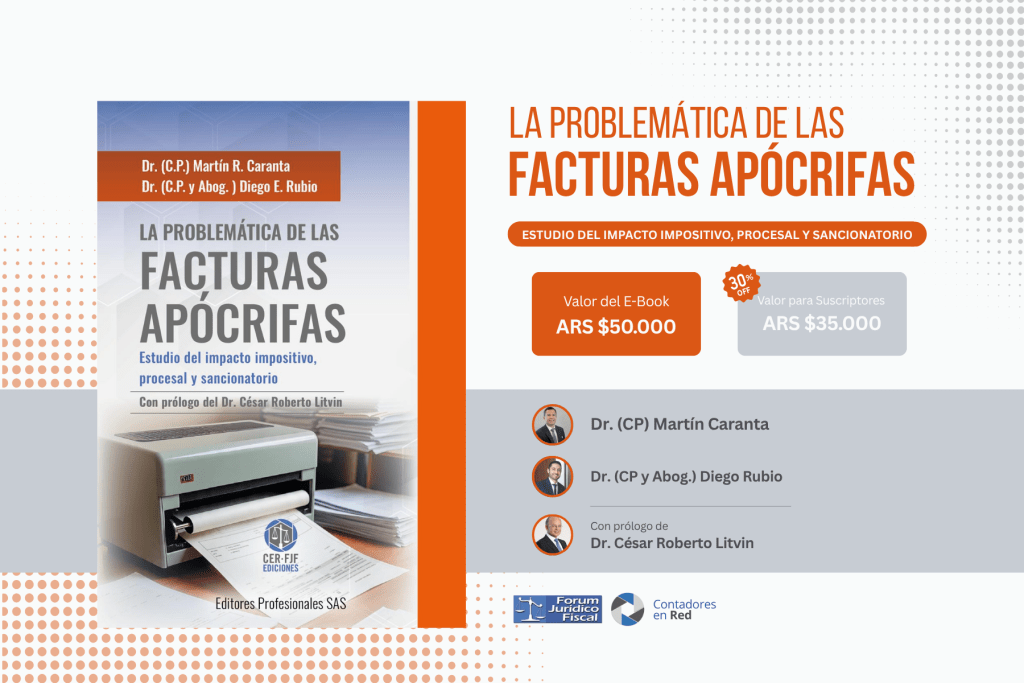 e-book “La problemática de las facturas apócrifas”