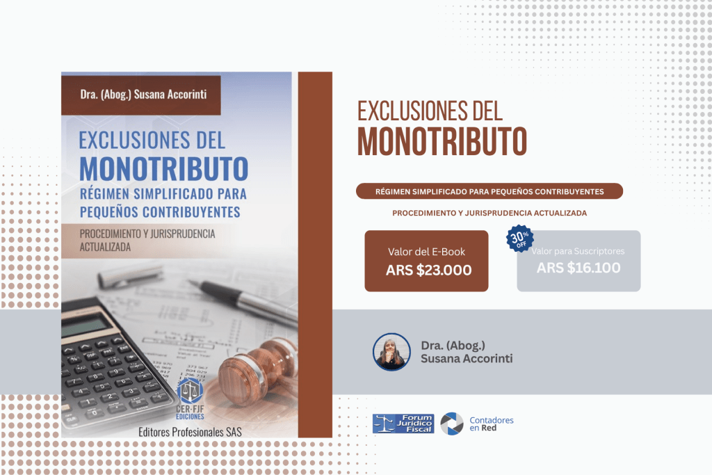 ebook exclusión del monotributo
