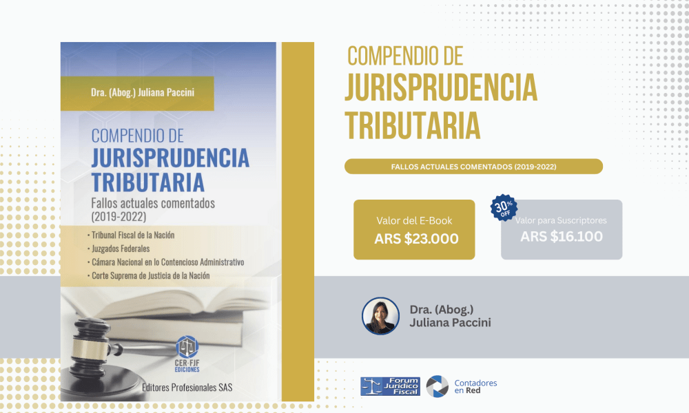 Compendio práctico de jurisprudencia tributaria