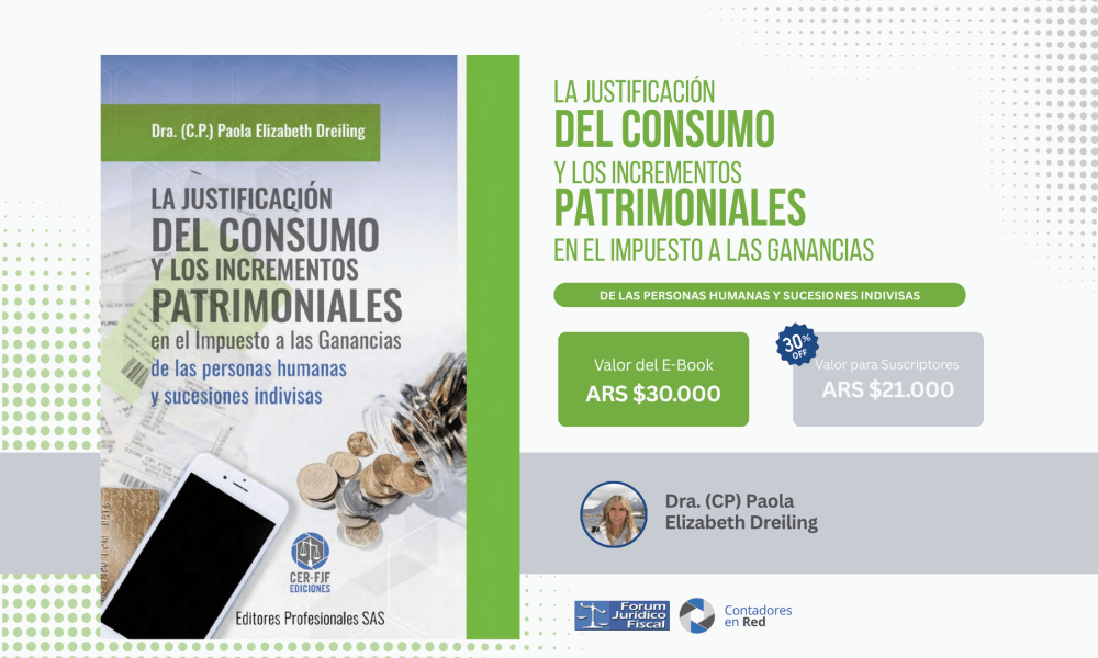 e-book La justificación del consumo y los incrementos patrimoniales