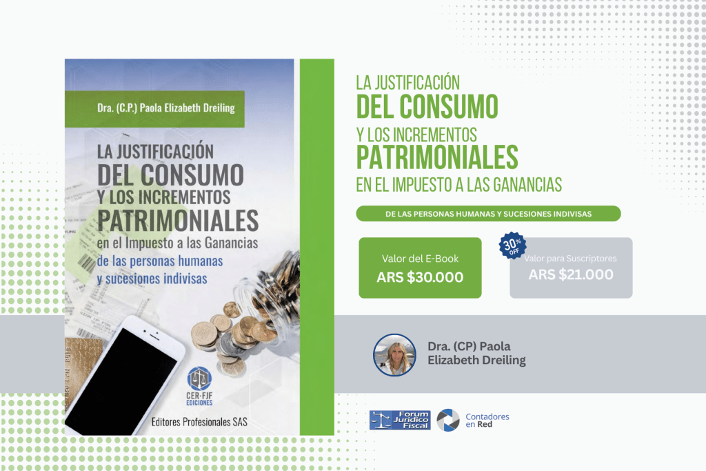 e-book La justificación del consumo y los incrementos patrimoniales