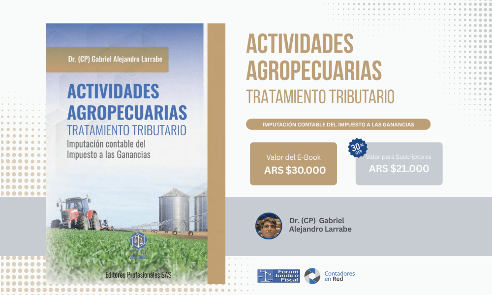 ebook actividades agropecuarias tratamiento tributario