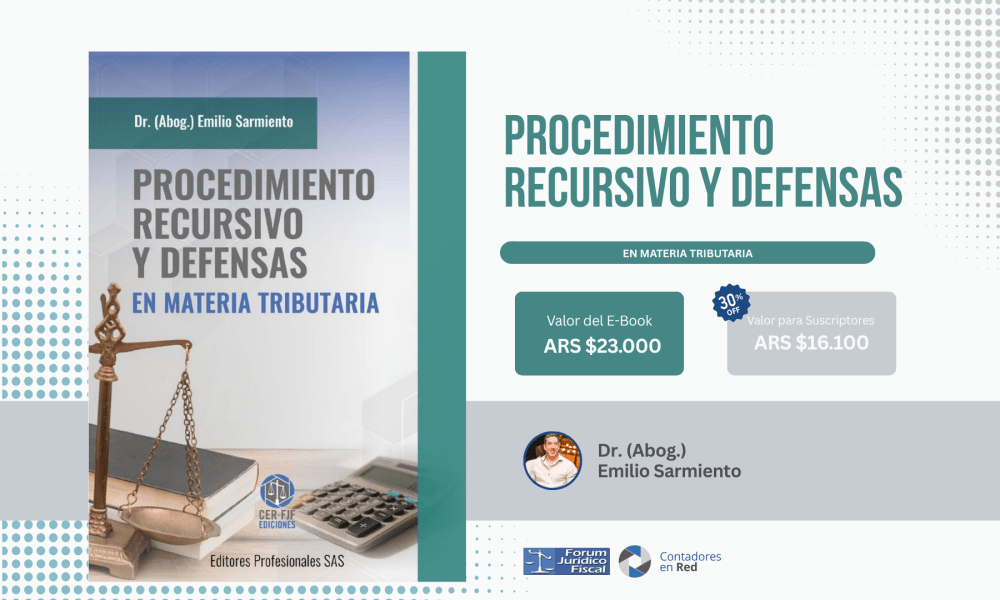 Ebook Procedimiento recursivo y defensa en materia tributaria.