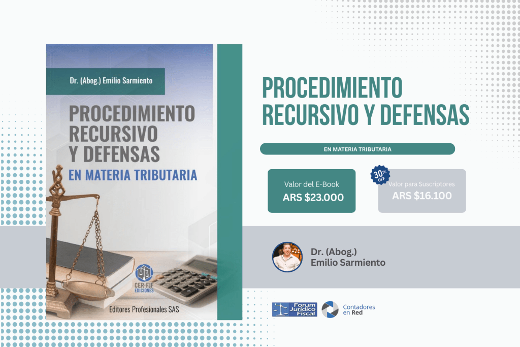 Ebook Procedimiento recursivo y defensa en materia tributaria.