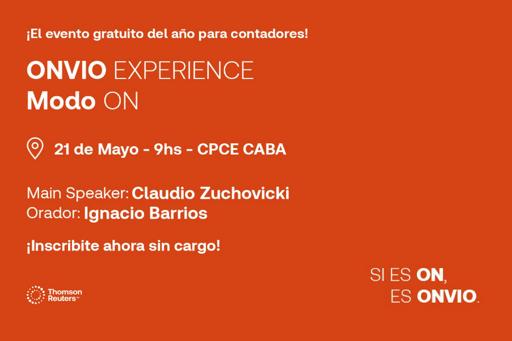 Thomson Reuters ONVIO Experience – Modo ON