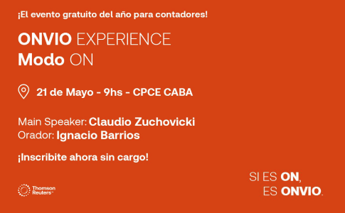 Thomson Reuters ONVIO Experience – Modo ON