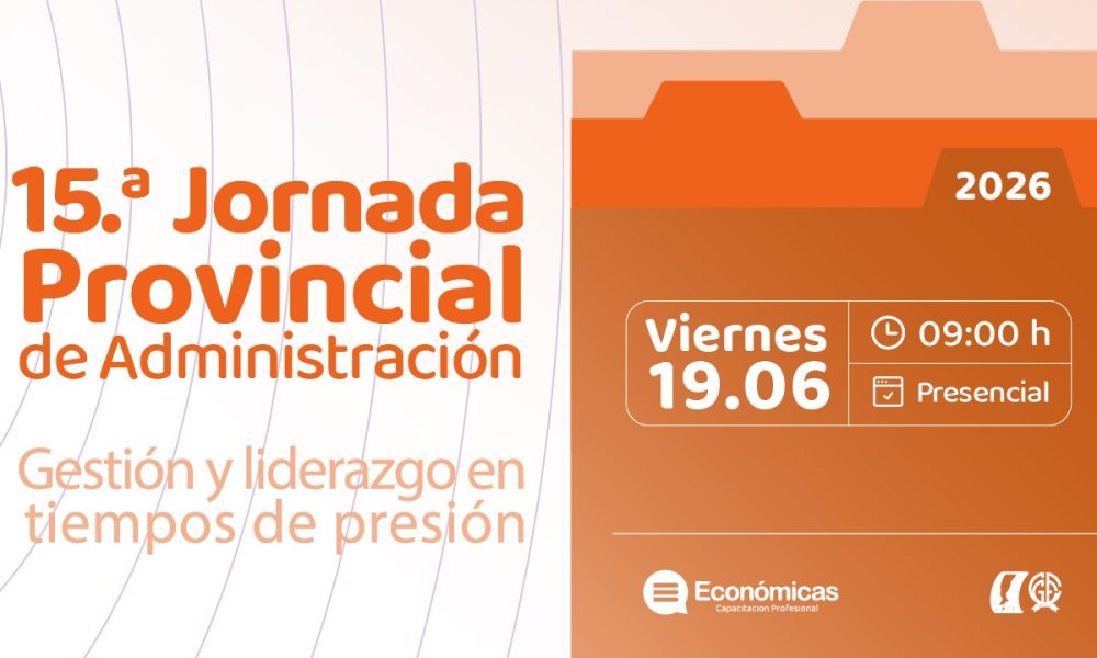 15.ª Jornada Provincial de Administración - Rosario 2026