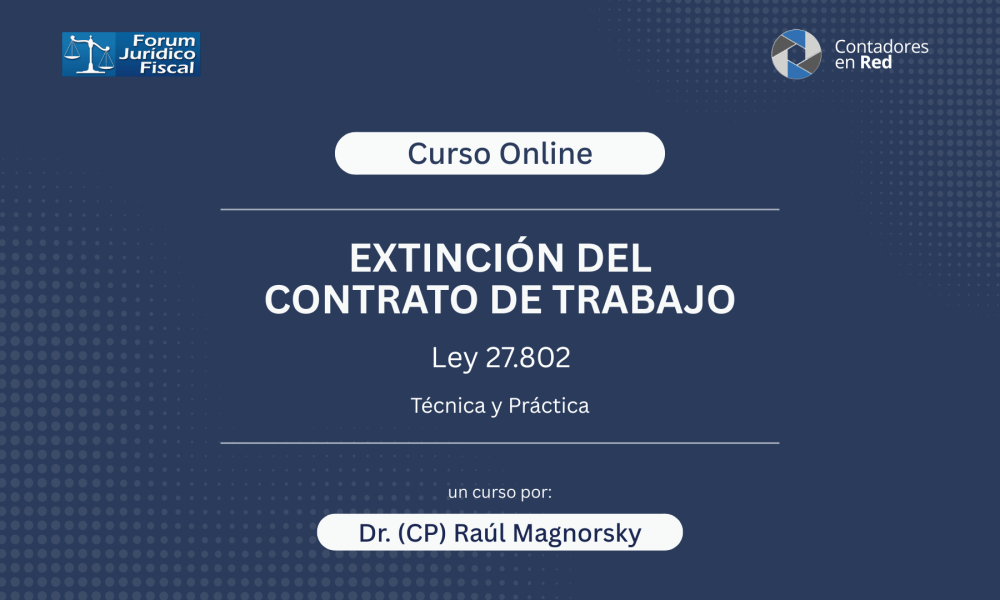 Curso Extinción del contrato de trabajo