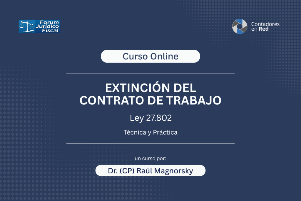 Curso Extinción del contrato de trabajo