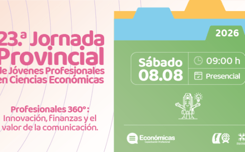 23.ª Jornada Provincial de Jóvenes Profesionales en Ciencias Económicas
